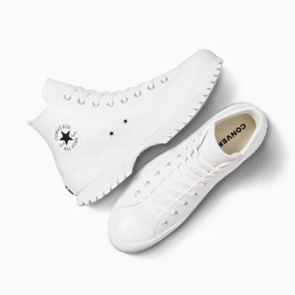 Men’s Converse Chuck Taylor All Star Lugged 2.0 Leather Size 8.5 - Picture 4 of 5